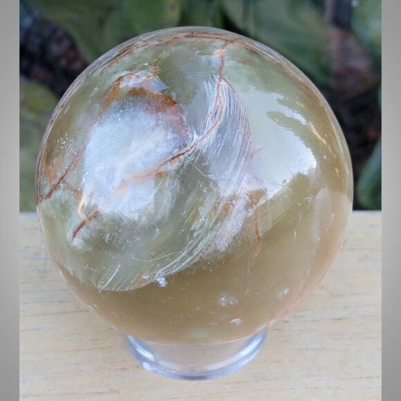 ❤️ 50mm green onyx SPHERE 06 balance CLARITY - Picture 5 of 7